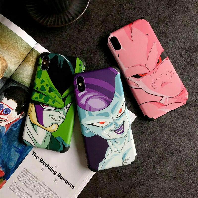 Dragon Ball Z Son Goku Character Snap Cover Case for iPhone X Xs Max XR 7 8 Plus 1to3shop-store 