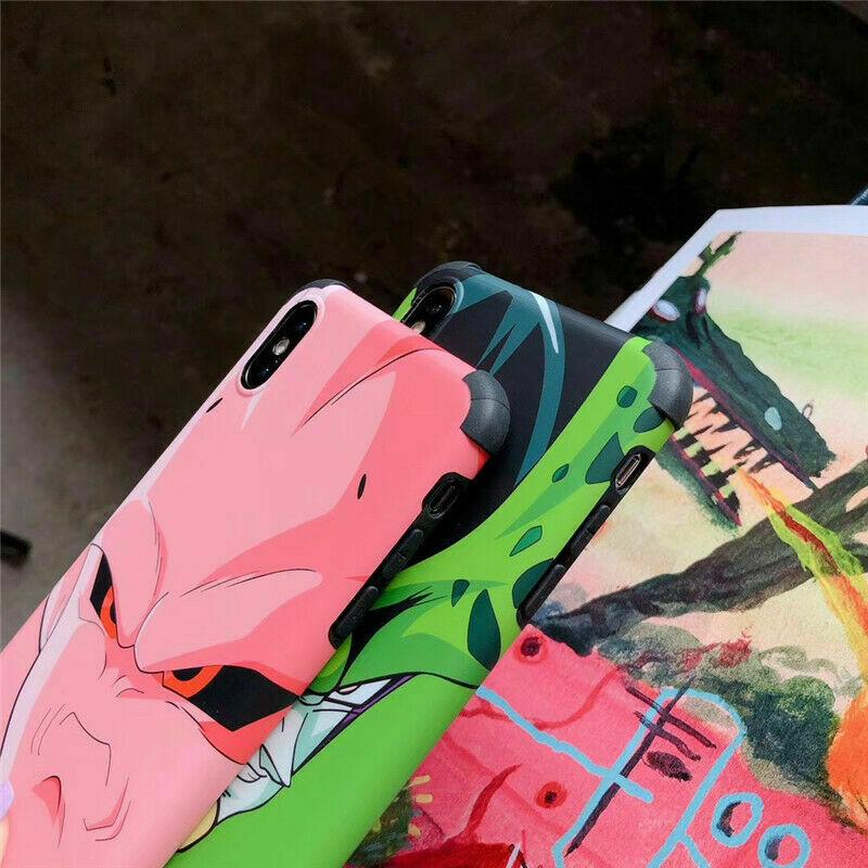 Dragon Ball Z Son Goku Character Snap Cover Case for iPhone X Xs Max XR 7 8 Plus 1to3shop-store 