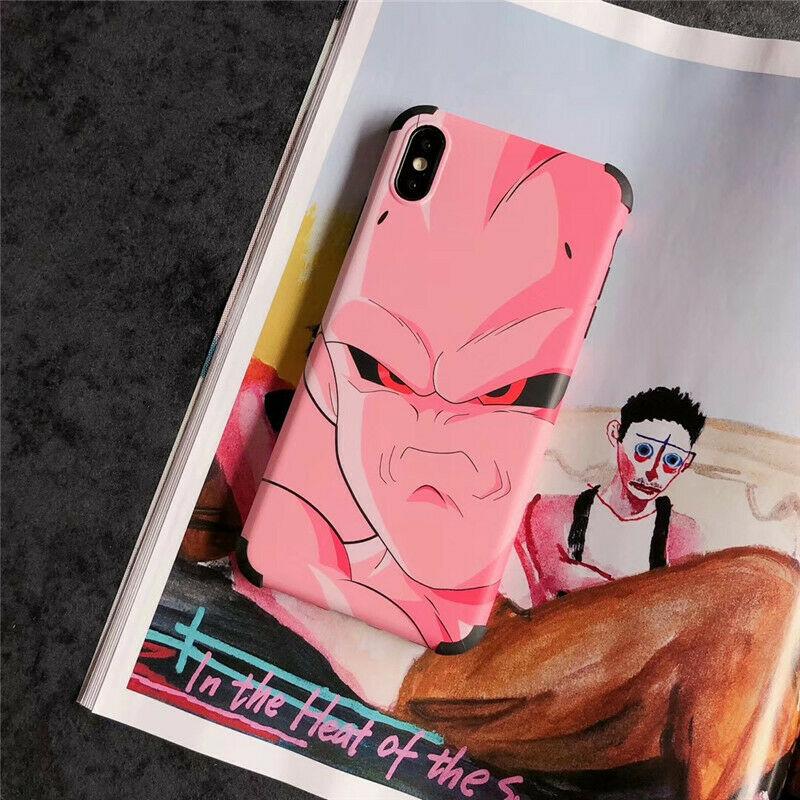 Dragon Ball Z Son Goku Character Snap Cover Case for iPhone X Xs Max XR 7 8 Plus 1to3shop-store 