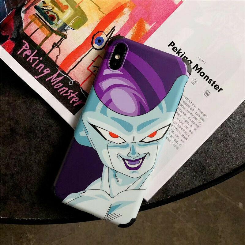 Dragon Ball Z Son Goku Character Snap Cover Case for iPhone X Xs Max XR 7 8 Plus 1to3shop-store For Apple iPhone 7/8 Frieza 