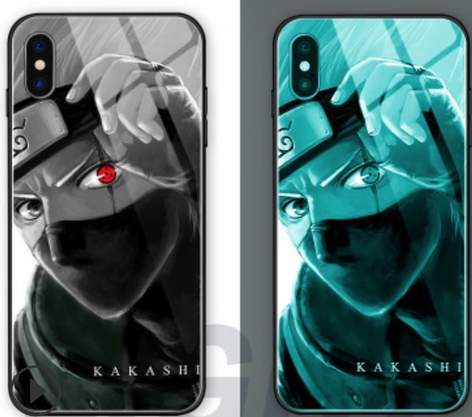 Fashion Luminous Tempered Glass Night Light iPhone Case 6/7/8+ X XR11 pro Max iPhone Cases AtlasCase 