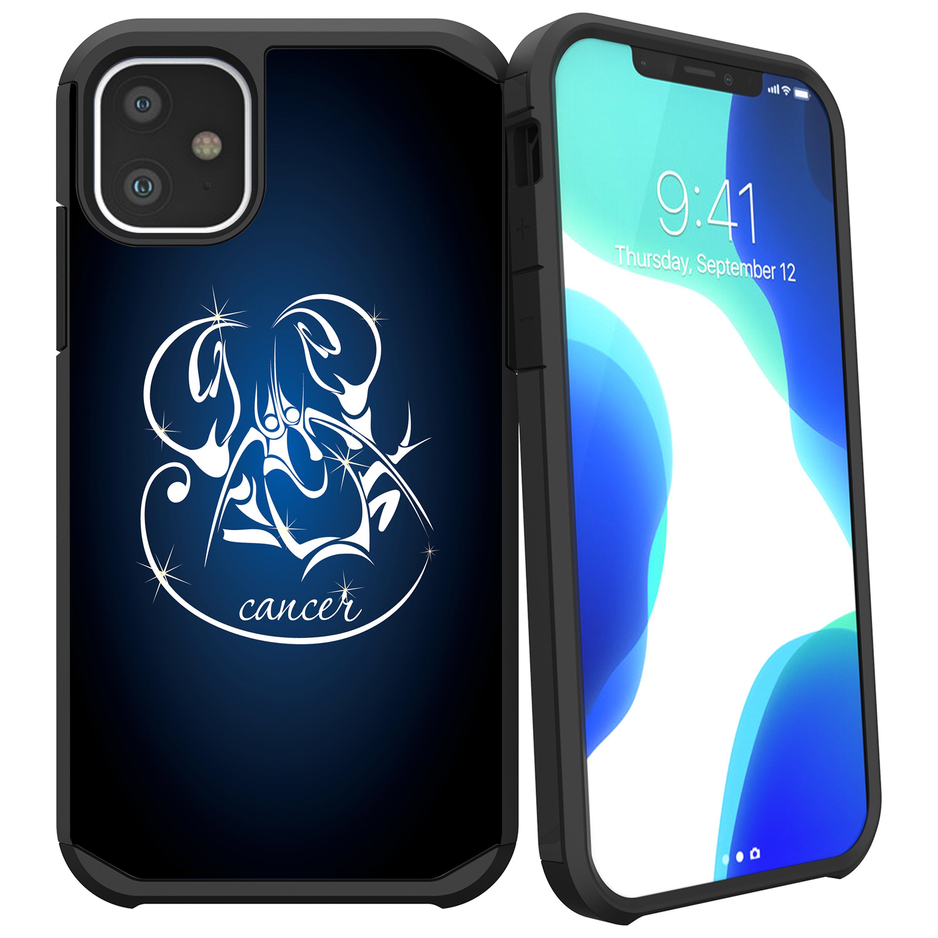 For Apple iPhone 11 (6.1) Slim Protective Dual Layer Case Zodiac iPhone Cases AtlasCase 