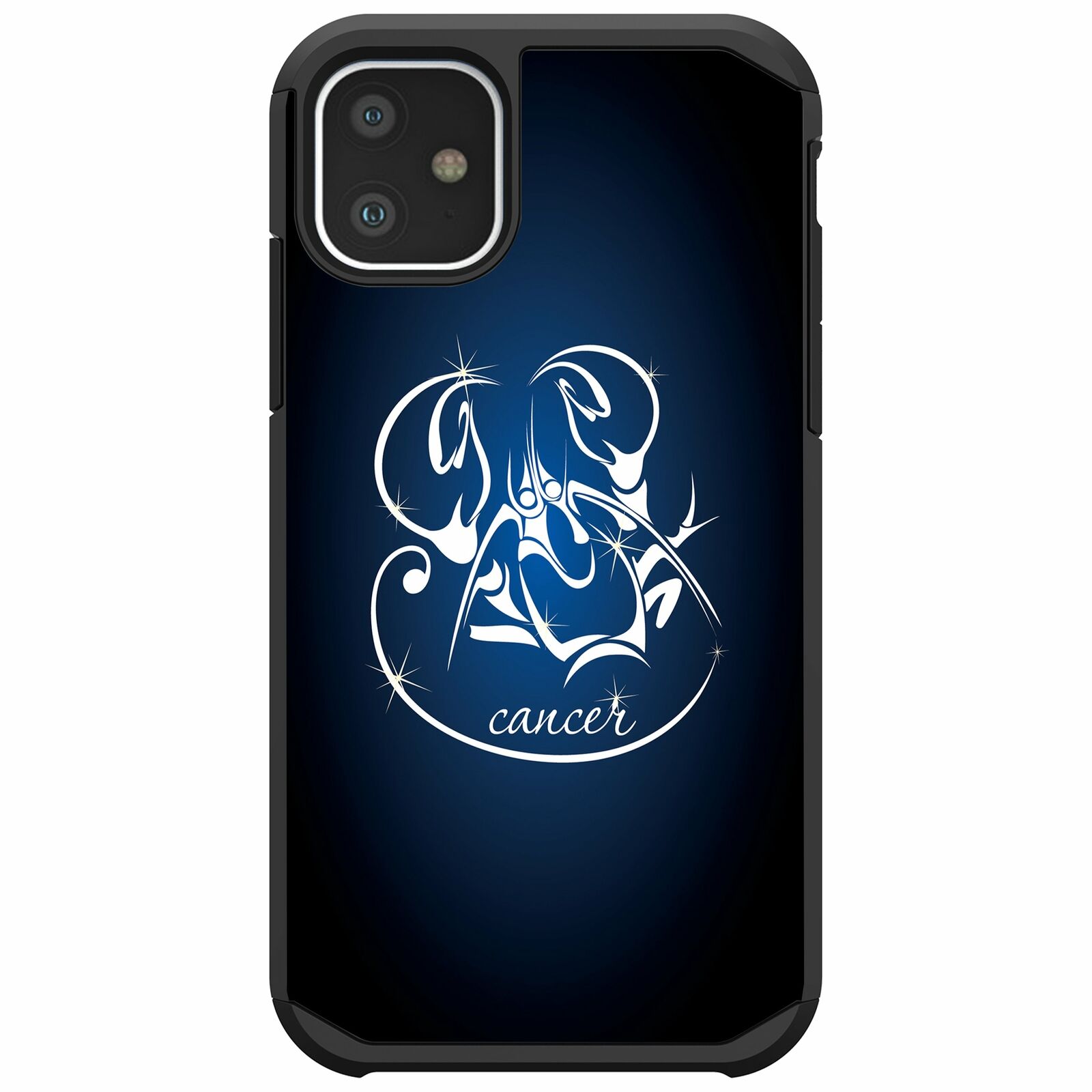 For Apple iPhone 11 (6.1) Slim Protective Dual Layer Case Zodiac iPhone Cases AtlasCase Cancer 