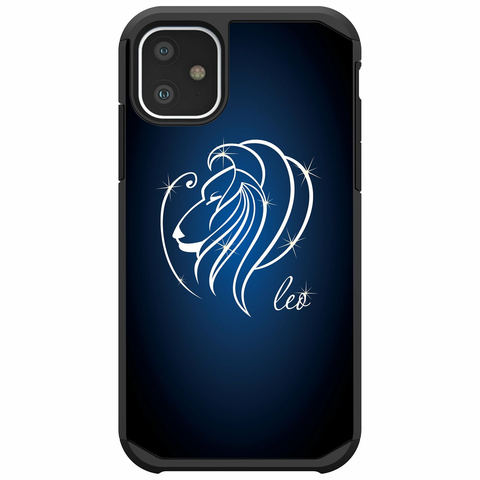 For Apple iPhone 11 (6.1) Slim Protective Dual Layer Case Zodiac iPhone Cases AtlasCase Leo 