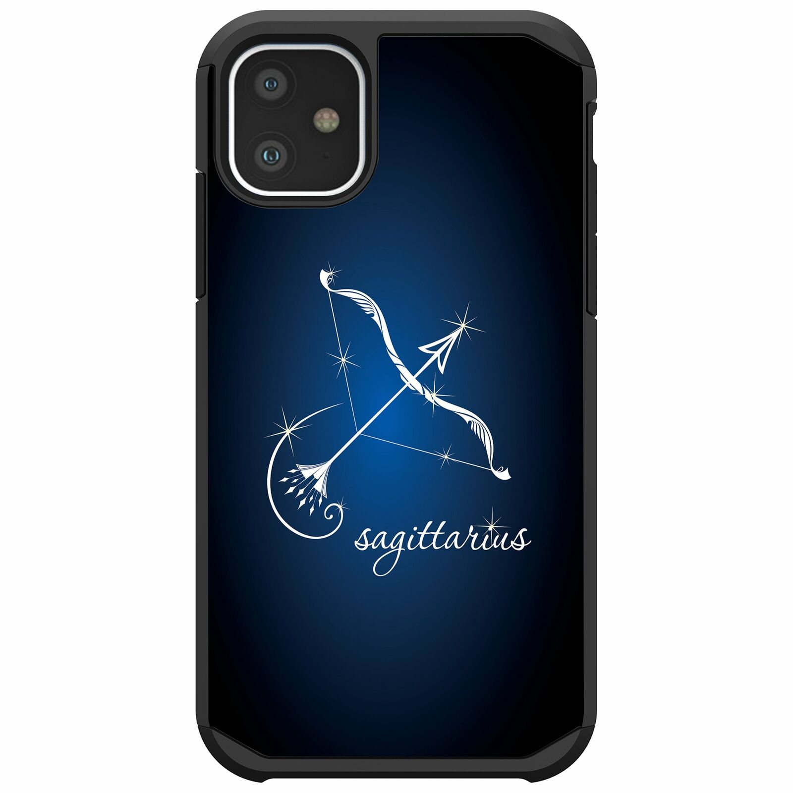 For Apple iPhone 11 (6.1) Slim Protective Dual Layer Case Zodiac iPhone Cases AtlasCase Sagittarius 