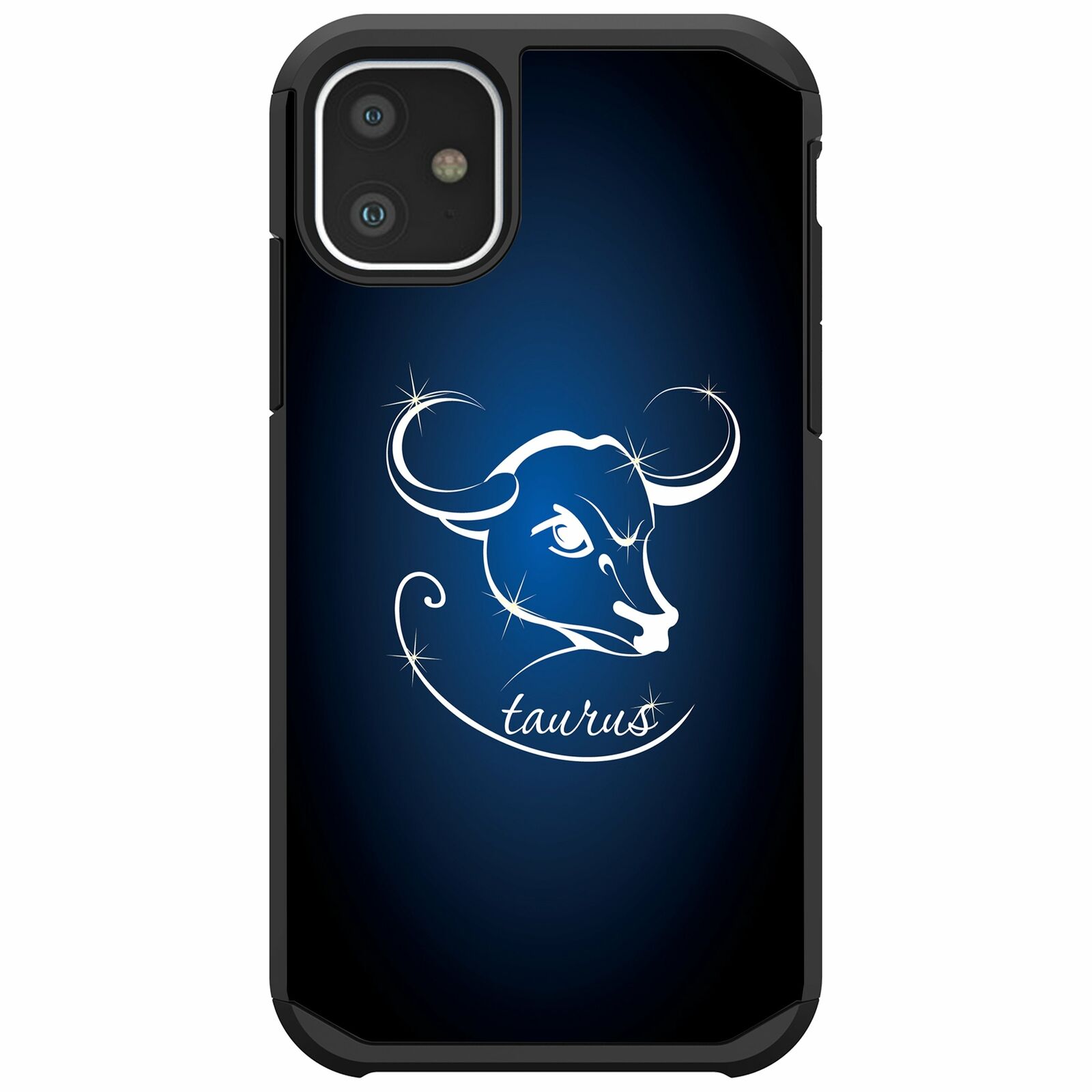 For Apple iPhone 11 (6.1) Slim Protective Dual Layer Case Zodiac iPhone Cases AtlasCase Taurus 