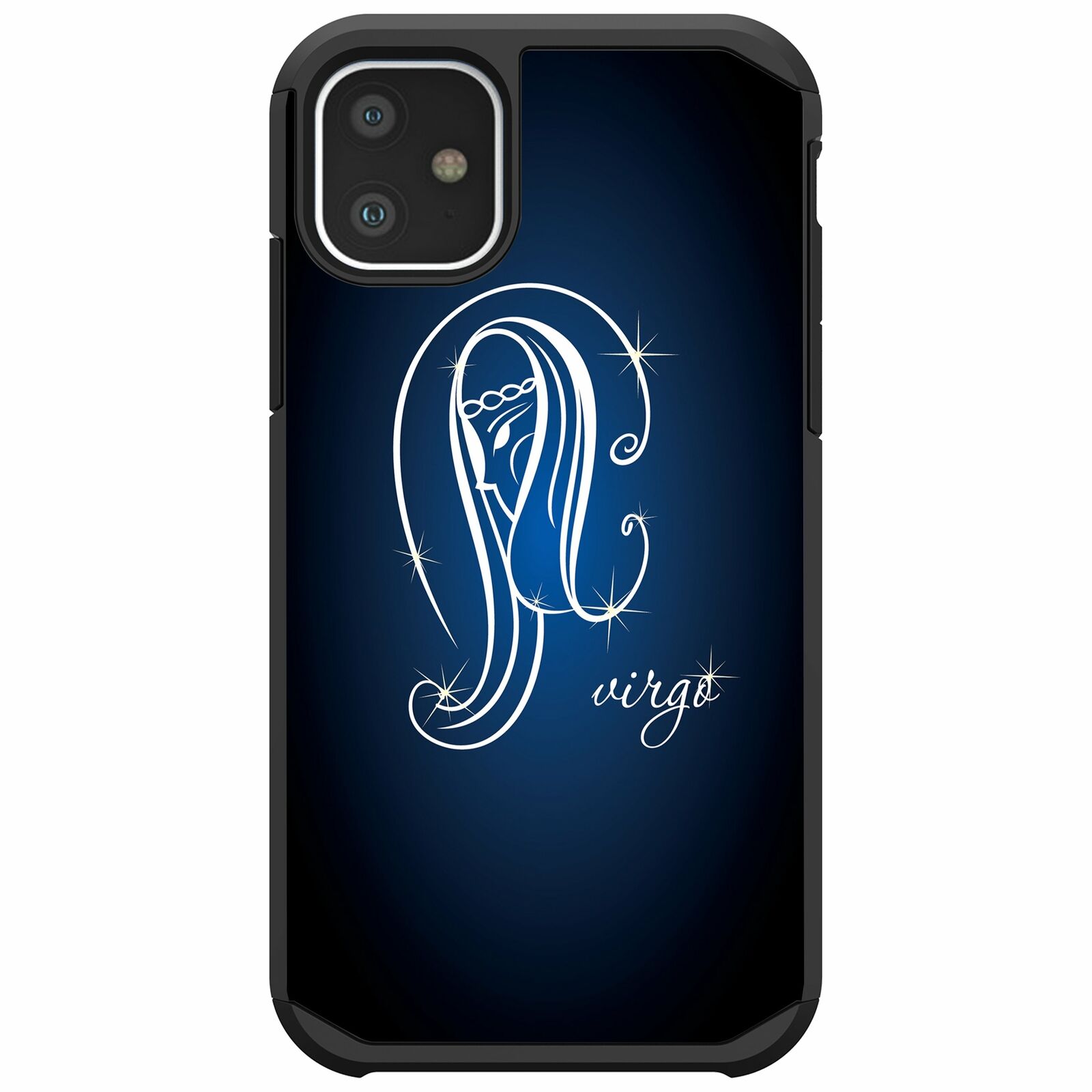 For Apple iPhone 11 (6.1) Slim Protective Dual Layer Case Zodiac iPhone Cases AtlasCase Virgo 