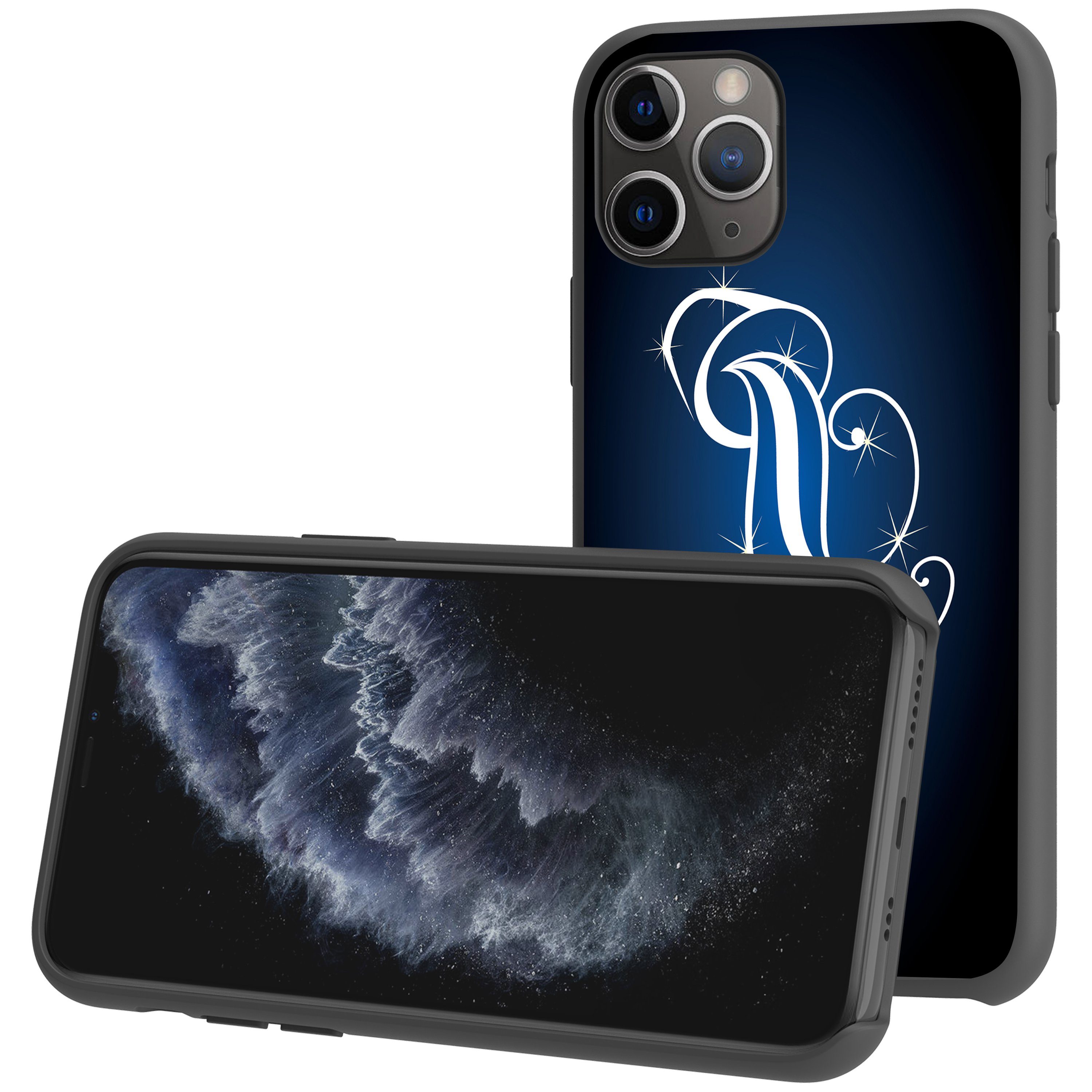 For Apple iPhone 11 Pro 5.8 Flexible Gray TPU Case - Zodiac Design iPhone Cases AtlasCase 