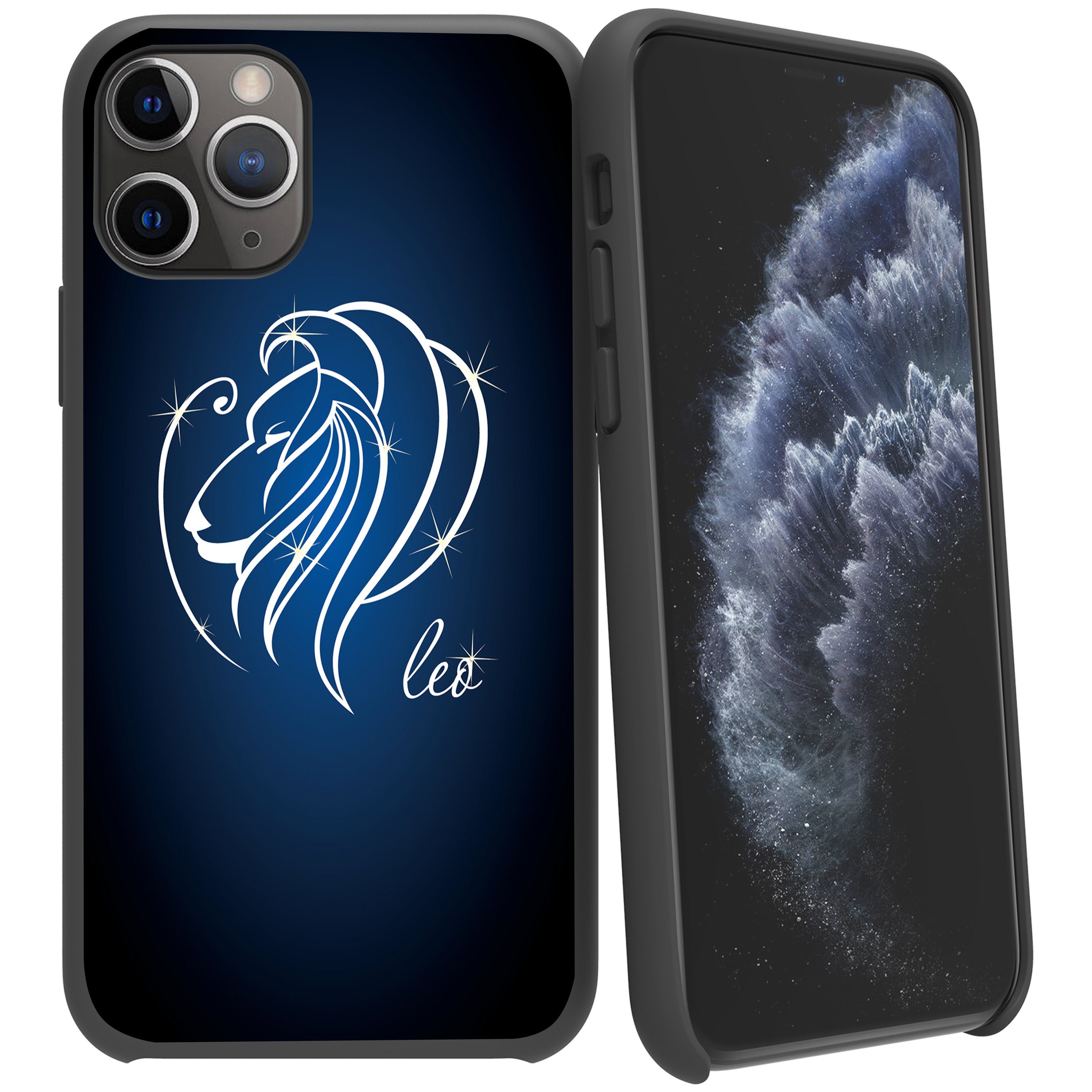 For Apple iPhone 11 Pro 5.8 Flexible Gray TPU Case - Zodiac Design iPhone Cases AtlasCase 