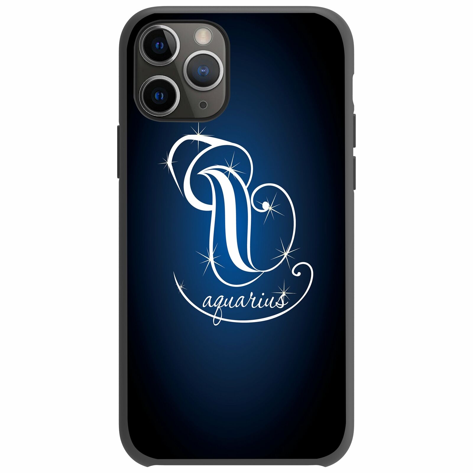 For Apple iPhone 11 Pro 5.8 Flexible Gray TPU Case - Zodiac Design iPhone Cases AtlasCase 
