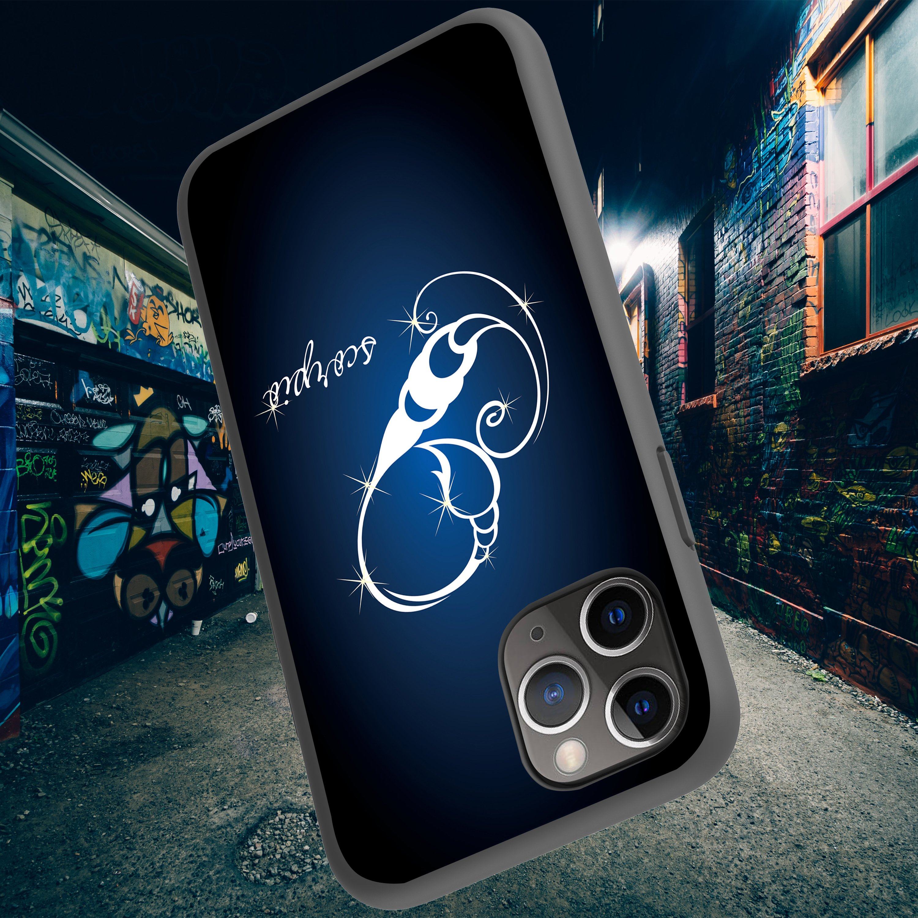 For Apple iPhone 11 Pro 5.8 Flexible Gray TPU Case - Zodiac Design iPhone Cases AtlasCase 