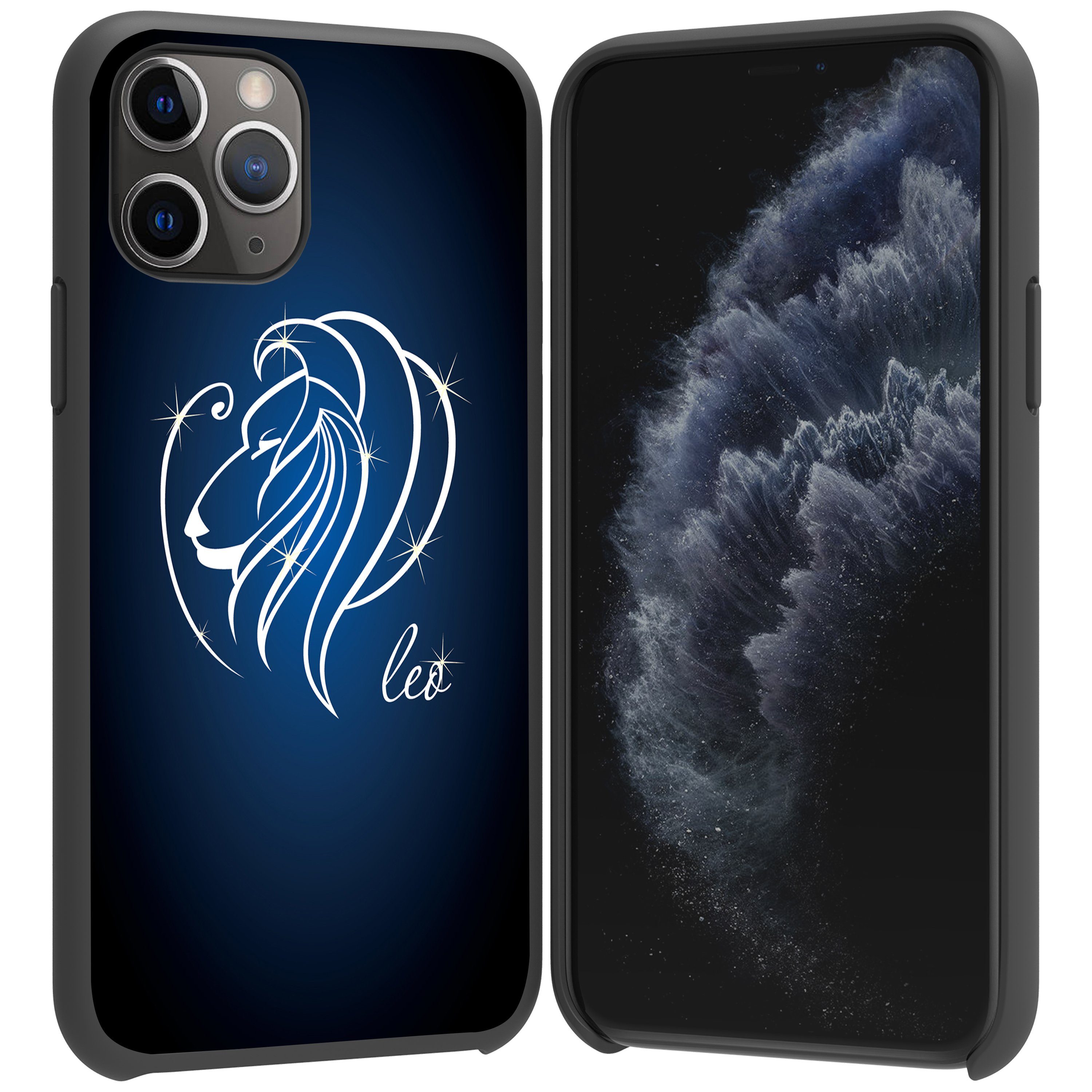 For Apple iPhone 11 Pro 5.8 Flexible Gray TPU Case - Zodiac Design iPhone Cases AtlasCase 