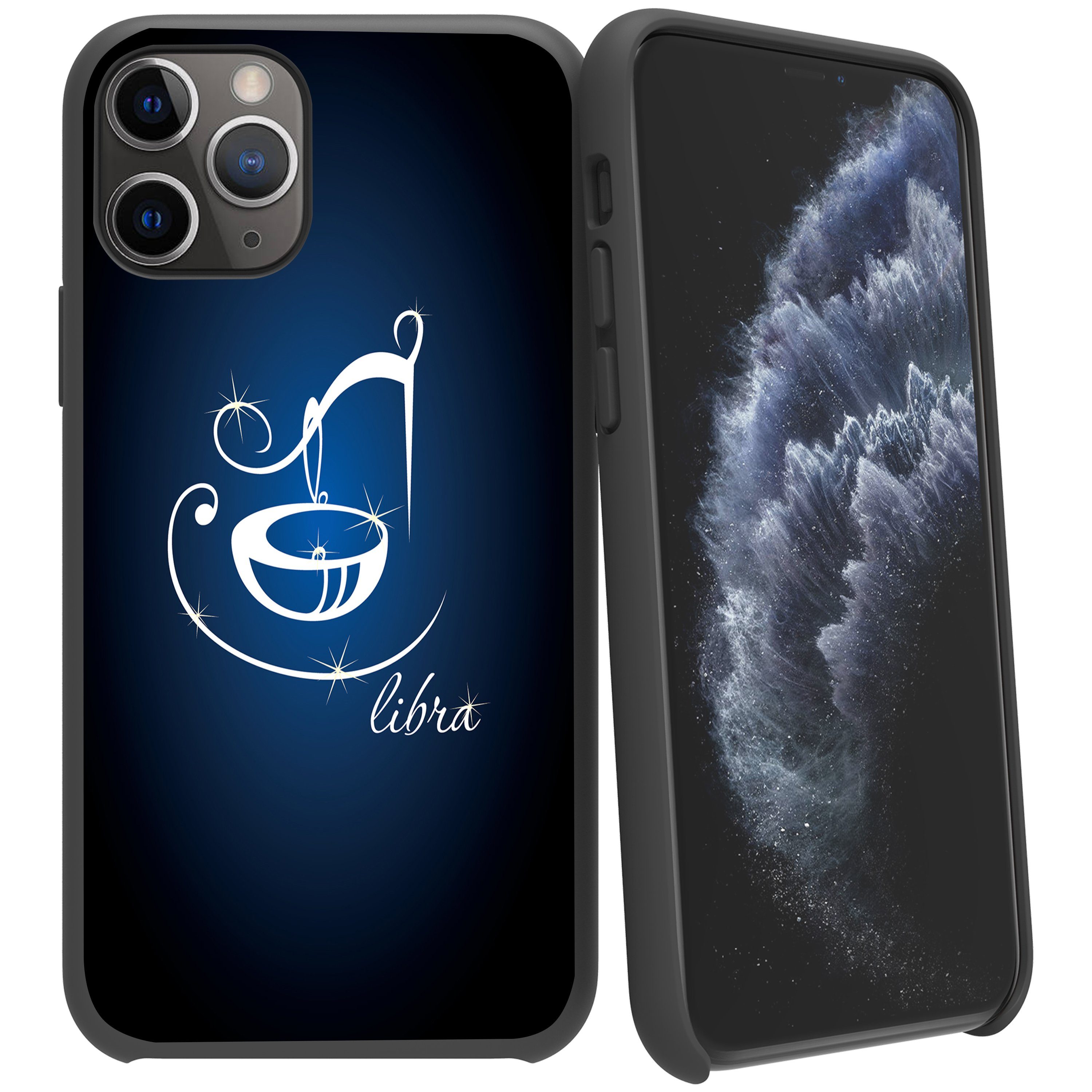 For Apple iPhone 11 Pro 5.8 Flexible Gray TPU Case - Zodiac Design iPhone Cases AtlasCase 