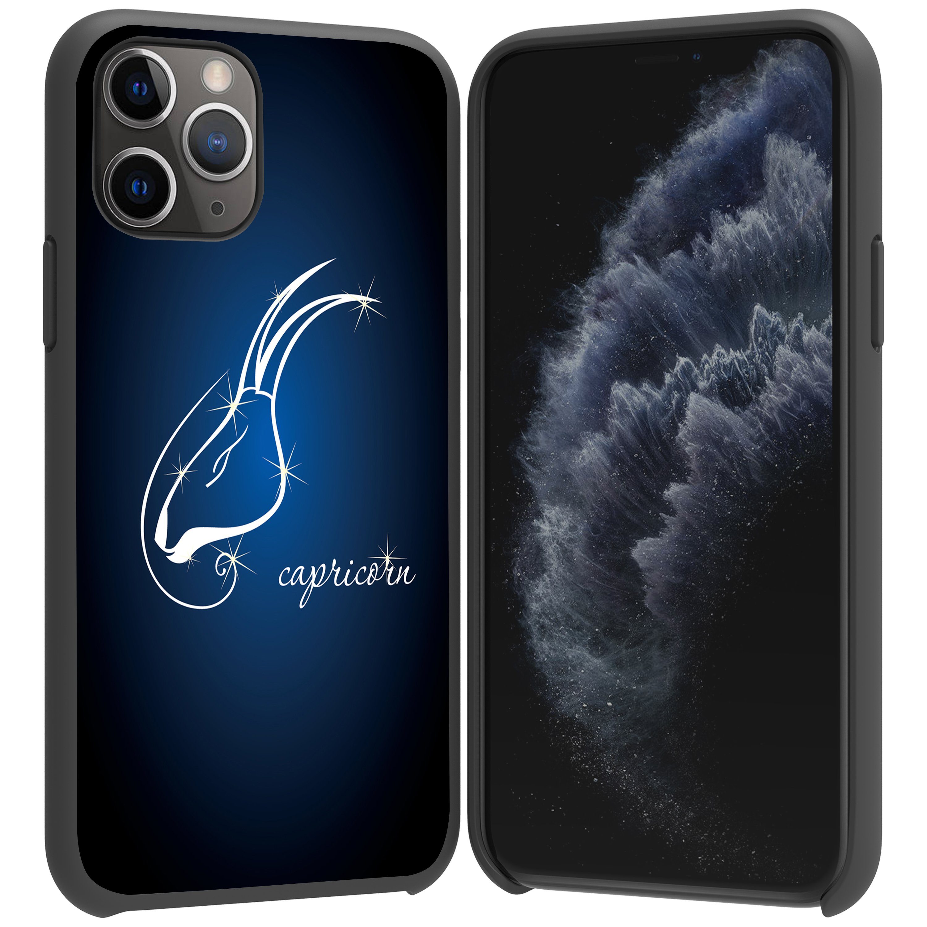 For Apple iPhone 11 Pro 5.8 Flexible Gray TPU Case - Zodiac Design iPhone Cases AtlasCase 