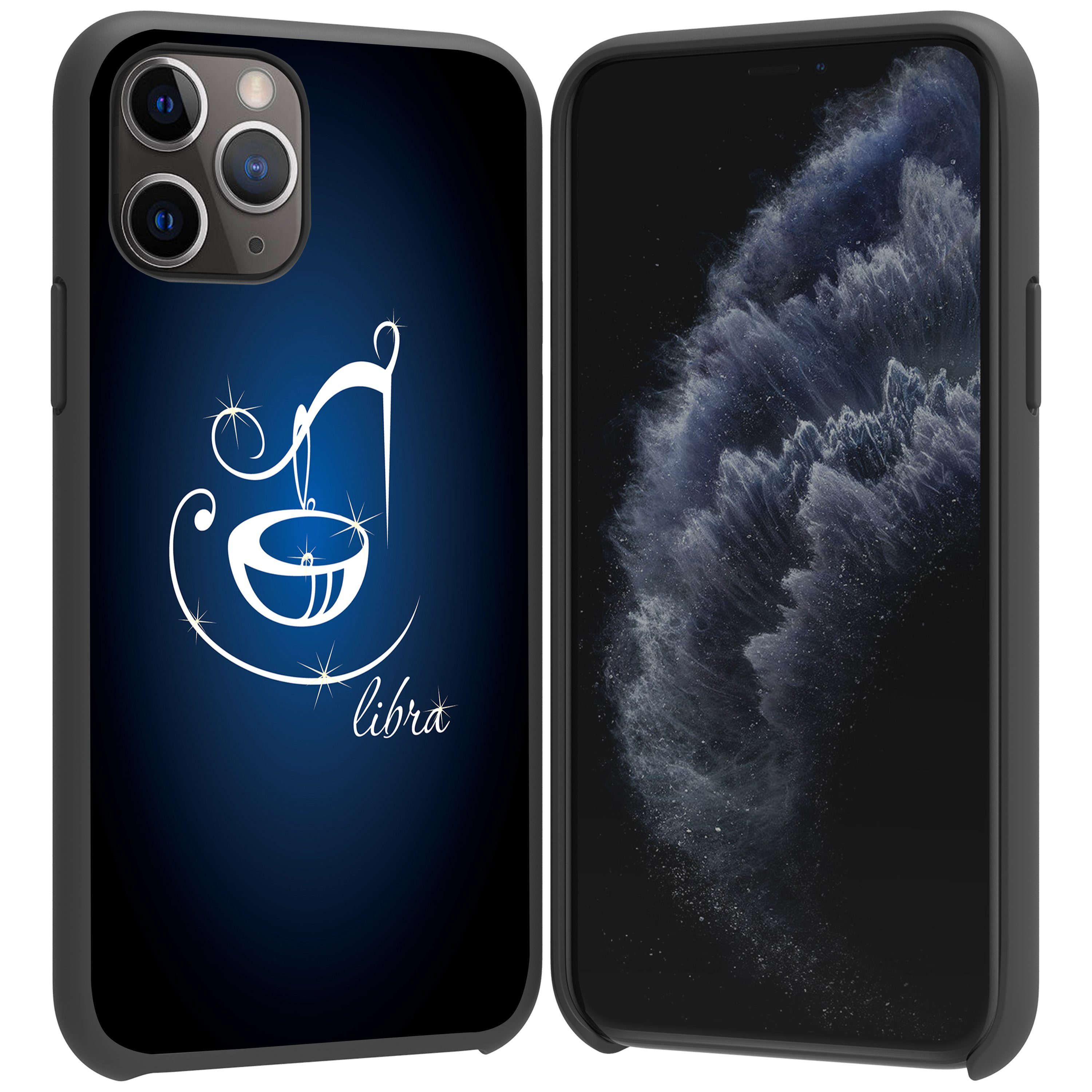 For Apple iPhone 11 Pro 5.8 Flexible Gray TPU Case - Zodiac Design iPhone Cases AtlasCase 