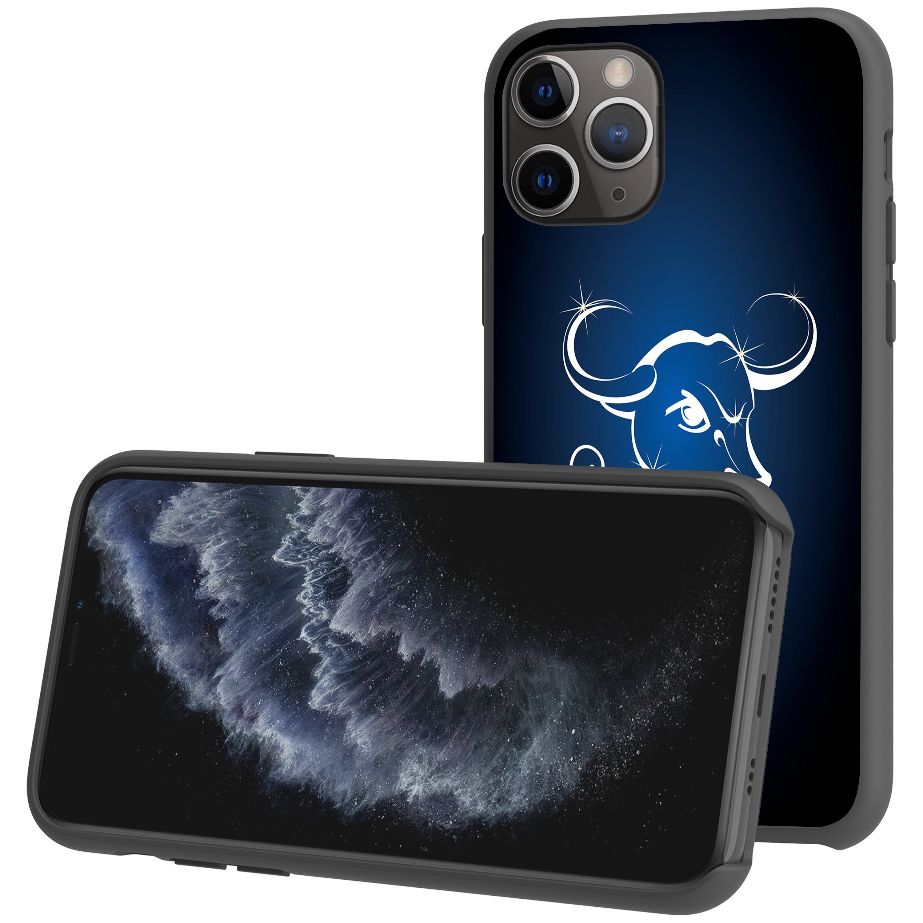 For Apple iPhone 11 Pro 5.8 Flexible Gray TPU Case - Zodiac Design iPhone Cases AtlasCase 