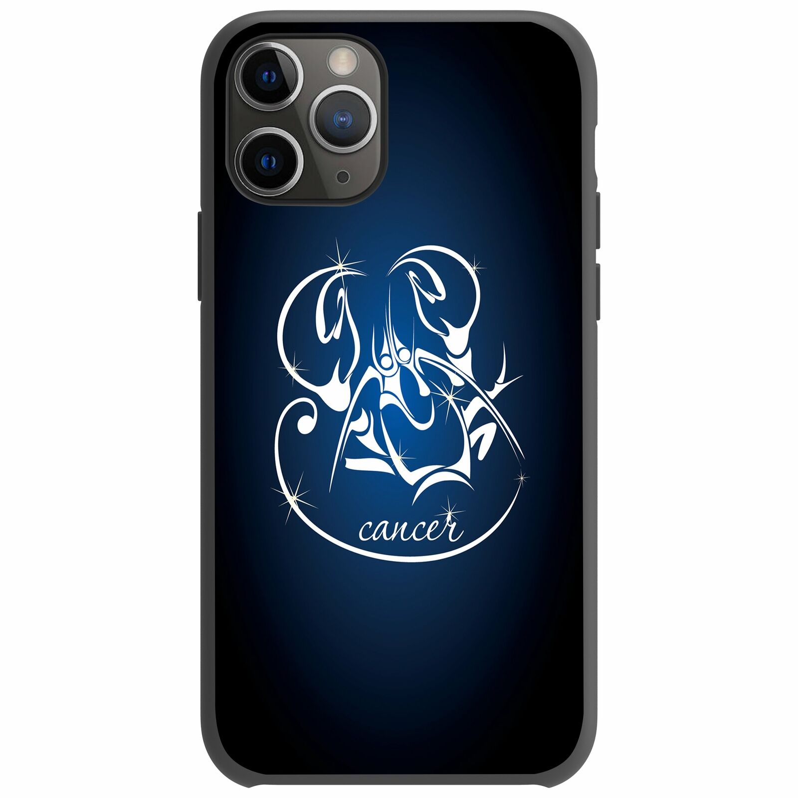 For Apple iPhone 11 Pro 5.8 Flexible Gray TPU Case - Zodiac Design iPhone Cases AtlasCase 