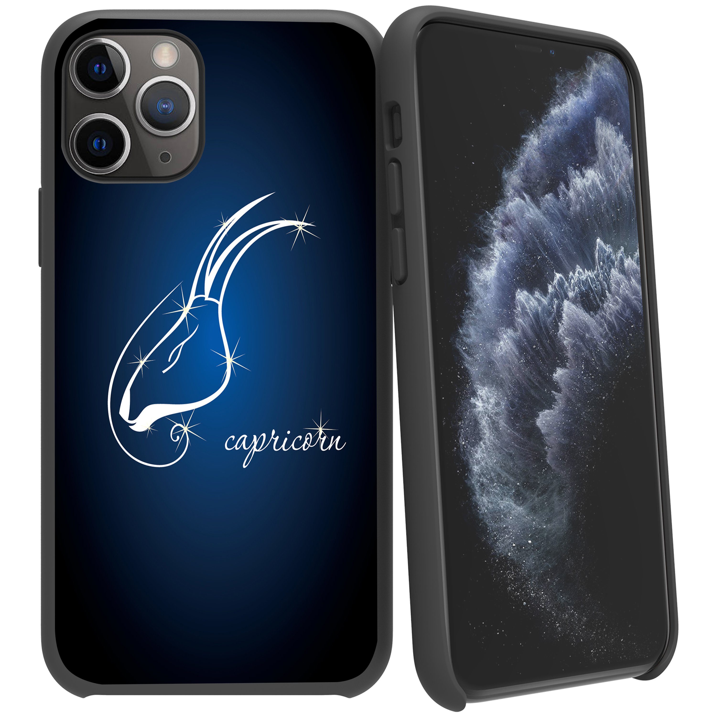 For Apple iPhone 11 Pro 5.8 Flexible Gray TPU Case - Zodiac Design iPhone Cases AtlasCase 
