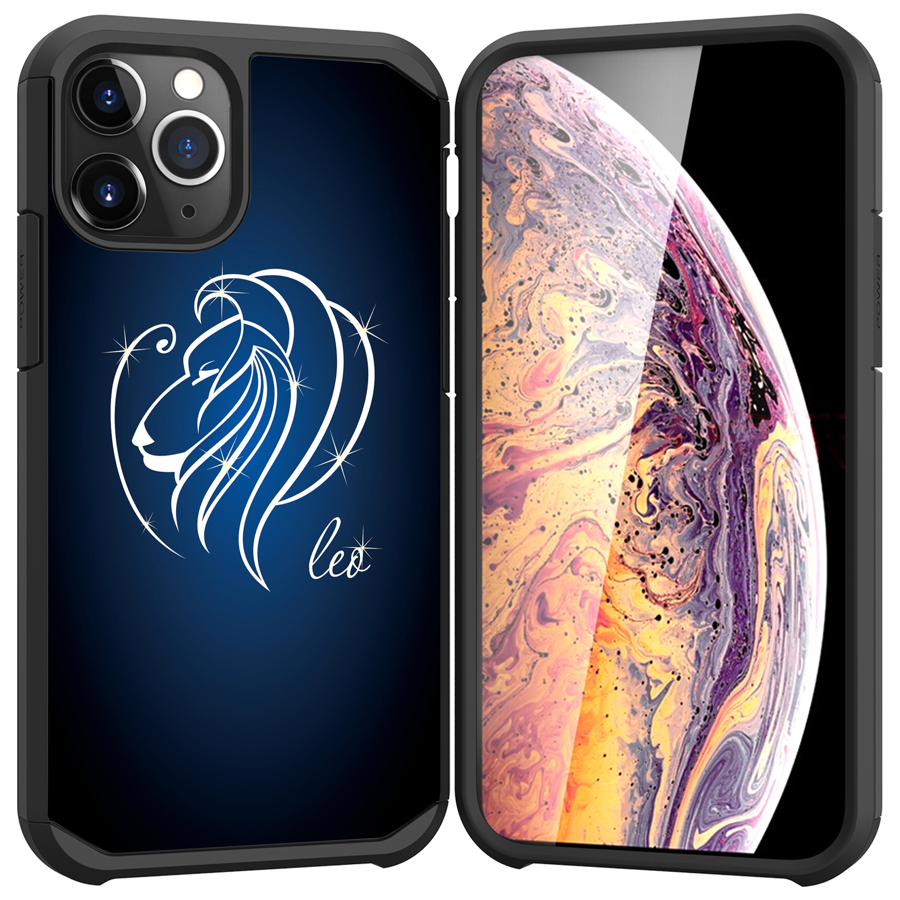 For Apple iPhone 11 PRO MAX (6.5) Slim Protective Dual Layer Case Zodiac iPhone Cases AtlasCase 