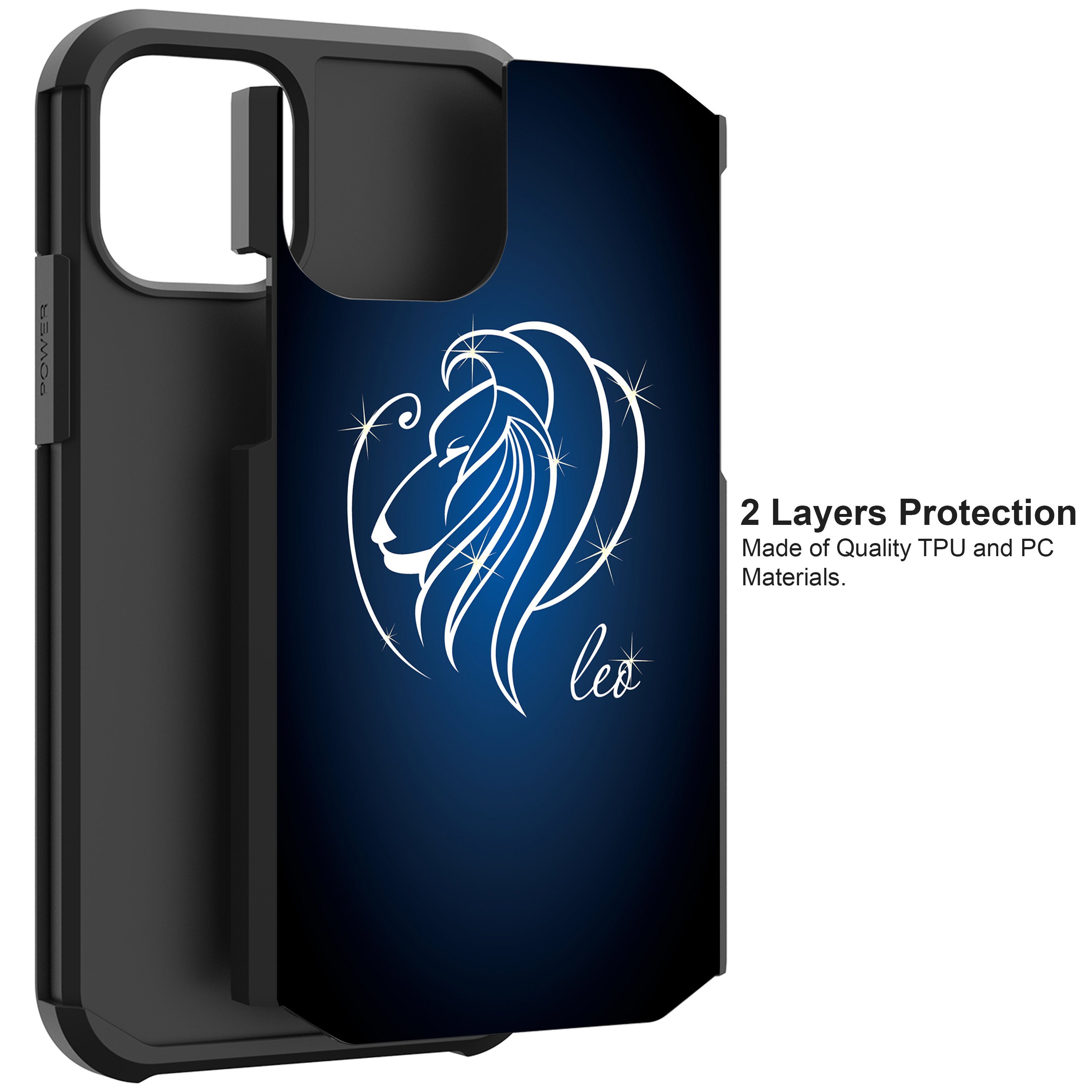 For Apple iPhone 11 PRO MAX (6.5) Slim Protective Dual Layer Case Zodiac iPhone Cases AtlasCase 