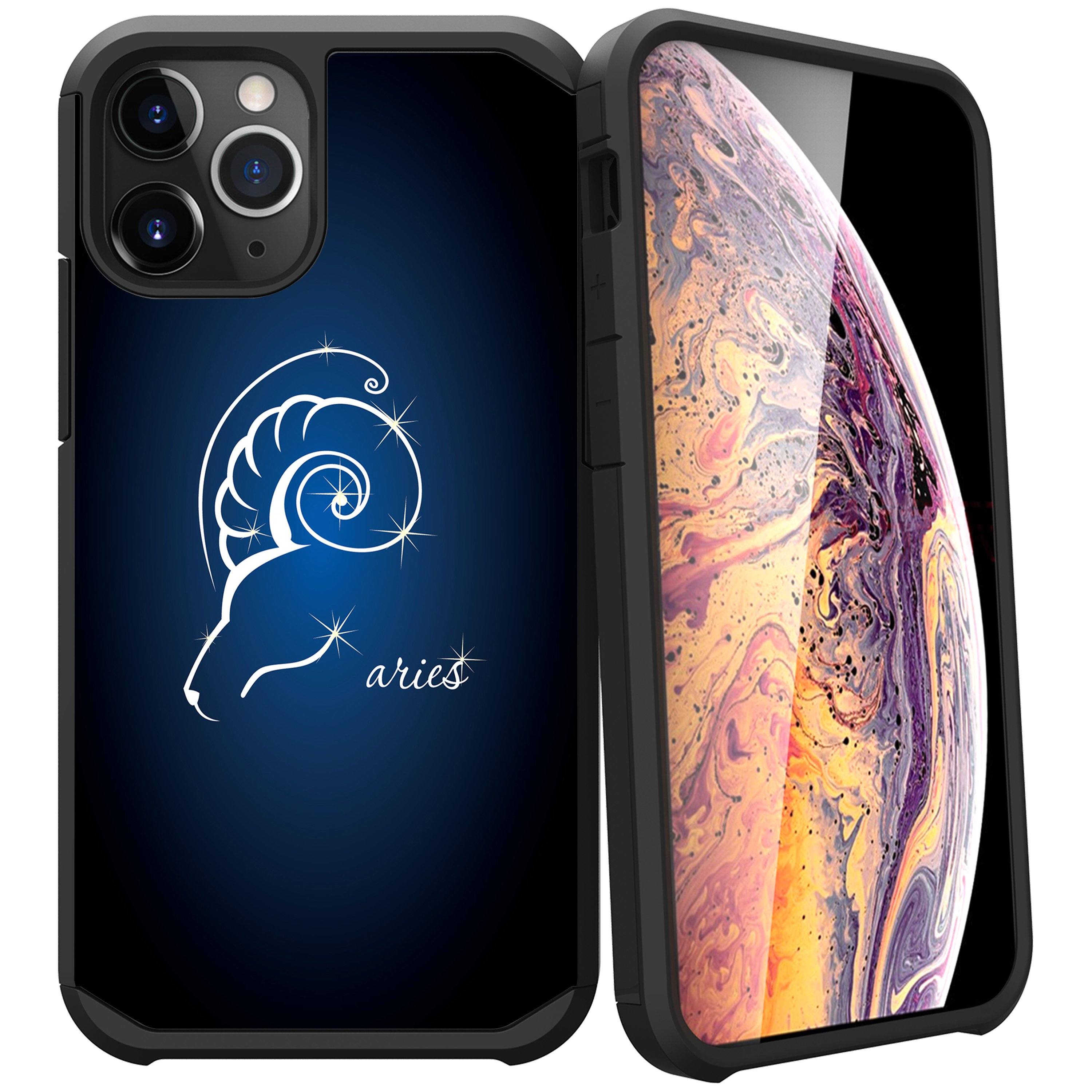 For Apple iPhone 11 PRO MAX (6.5) Slim Protective Dual Layer Case Zodiac iPhone Cases AtlasCase 