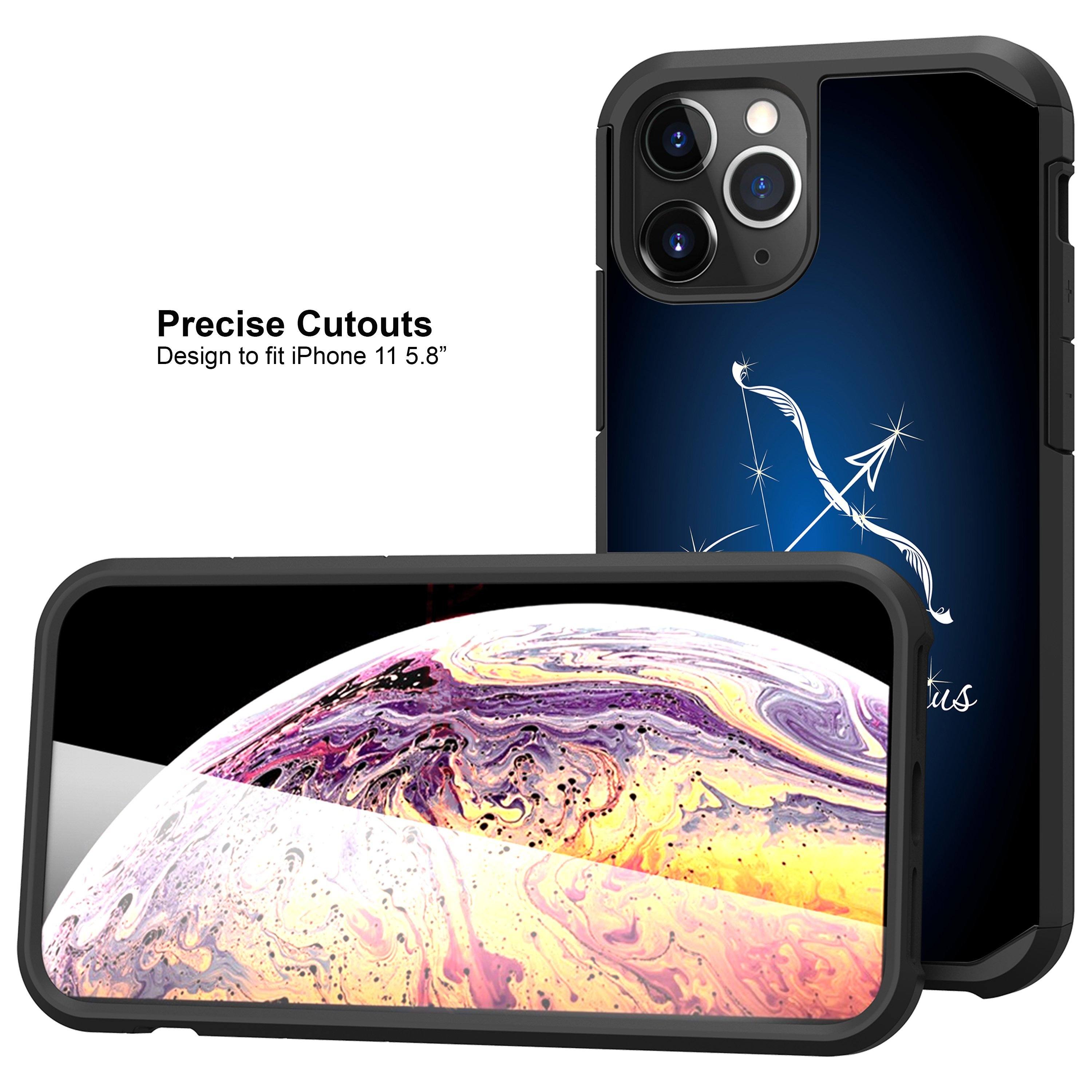 For Apple iPhone 11 PRO MAX (6.5) Slim Protective Dual Layer Case Zodiac iPhone Cases AtlasCase 