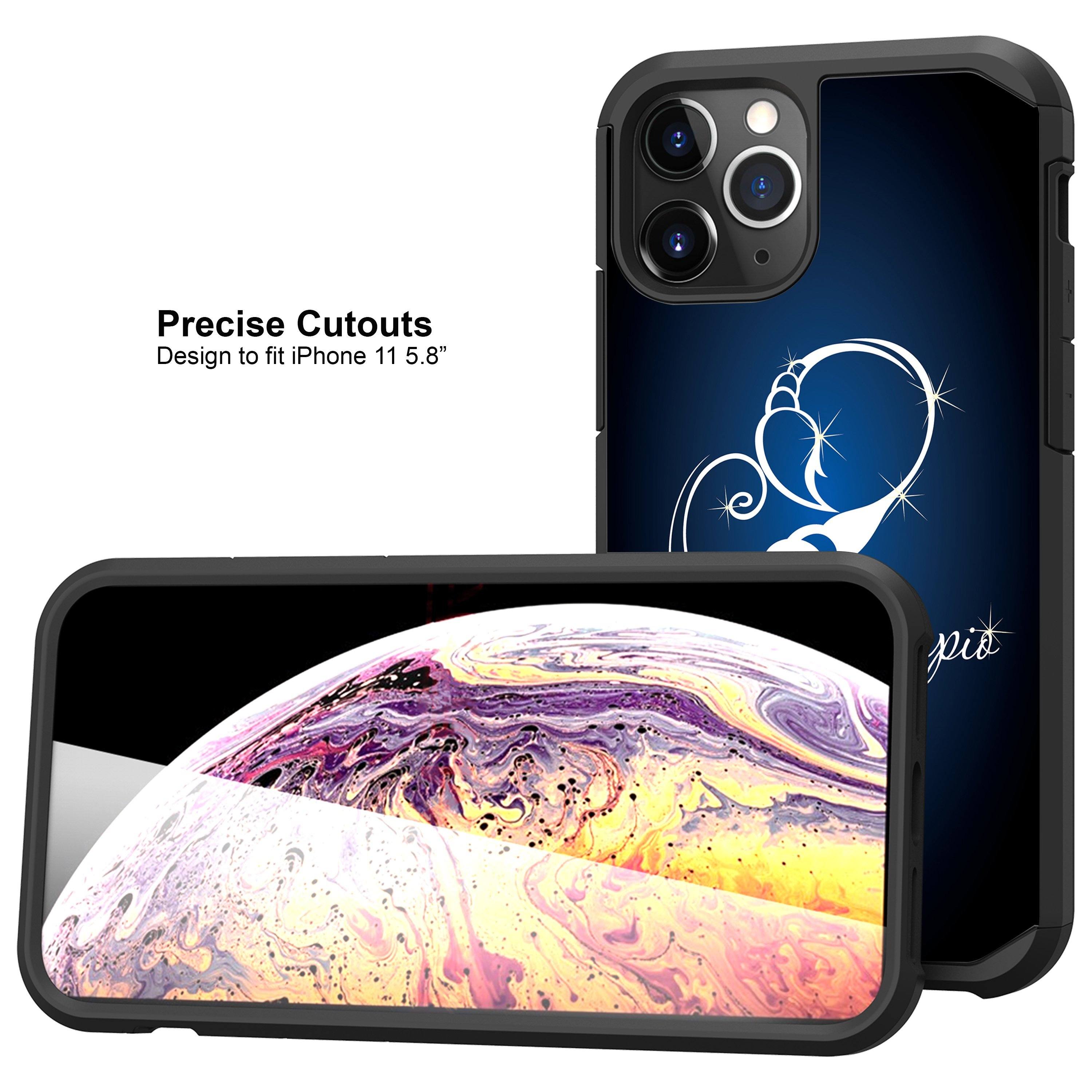 For Apple iPhone 11 PRO MAX (6.5) Slim Protective Dual Layer Case Zodiac iPhone Cases AtlasCase 