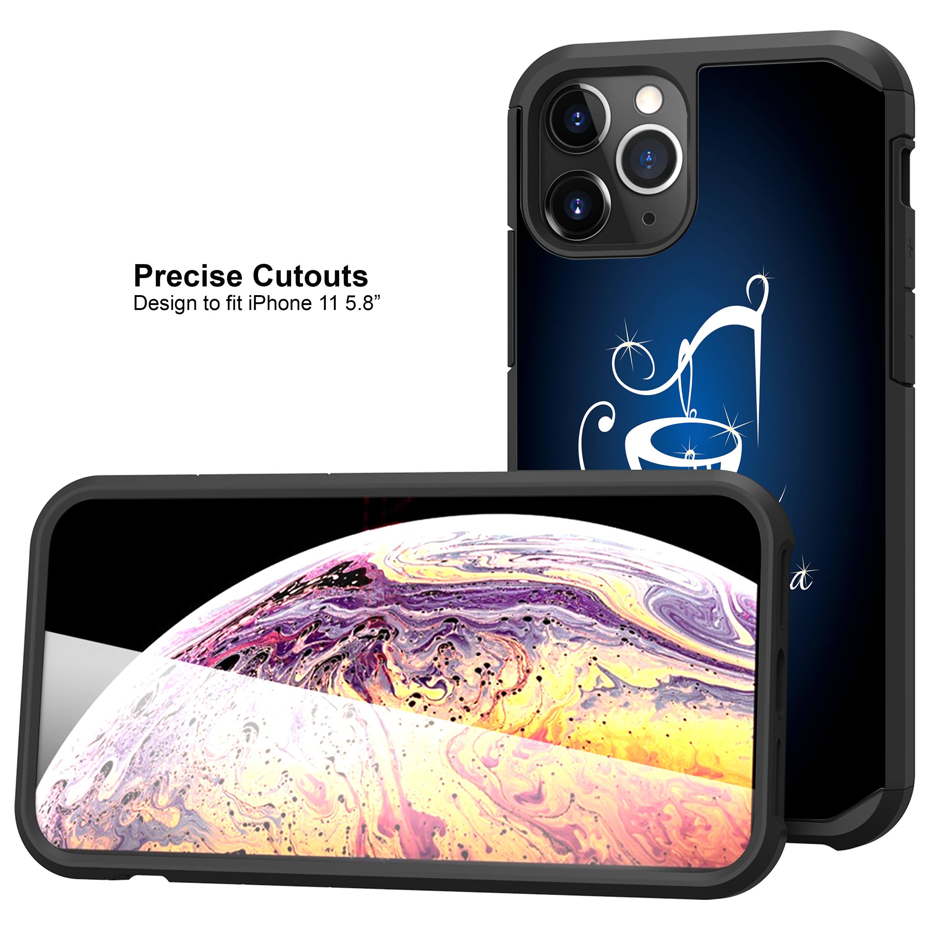 For Apple iPhone 11 PRO MAX (6.5) Slim Protective Dual Layer Case Zodiac iPhone Cases AtlasCase 