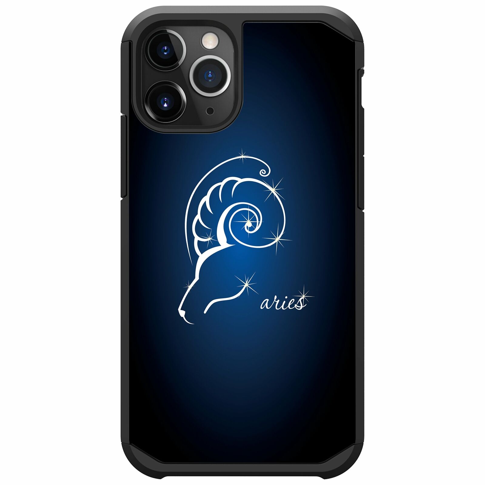 For Apple iPhone 11 PRO MAX (6.5) Slim Protective Dual Layer Case Zodiac iPhone Cases AtlasCase Aries 