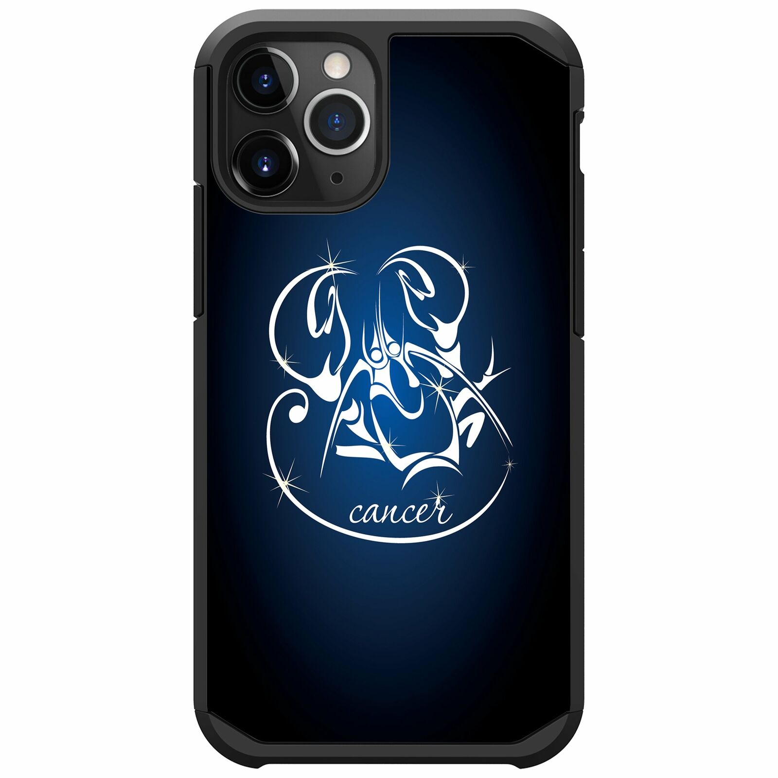 For Apple iPhone 11 PRO MAX (6.5) Slim Protective Dual Layer Case Zodiac iPhone Cases AtlasCase Cancer 