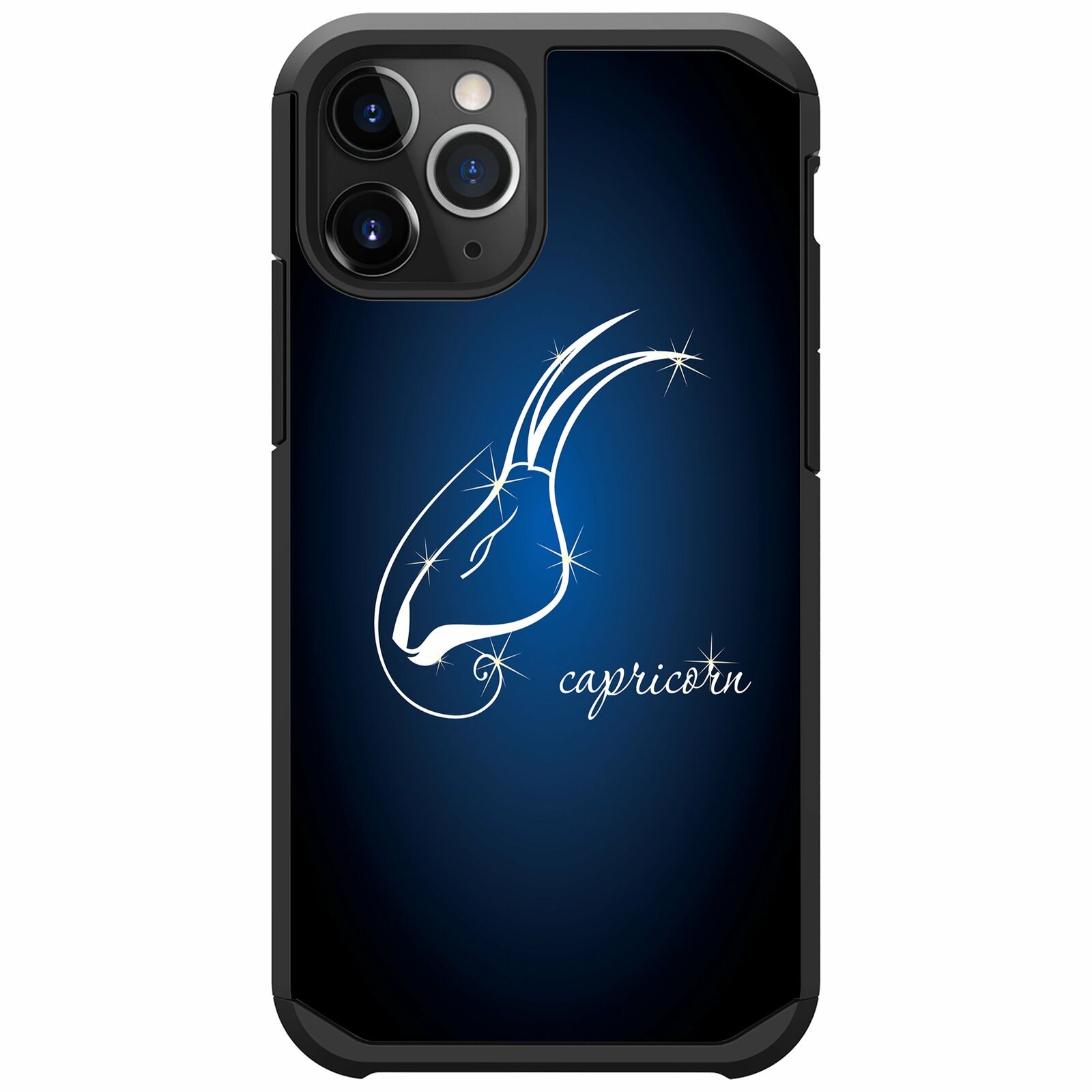 For Apple iPhone 11 PRO MAX (6.5) Slim Protective Dual Layer Case Zodiac iPhone Cases AtlasCase Capricorn 