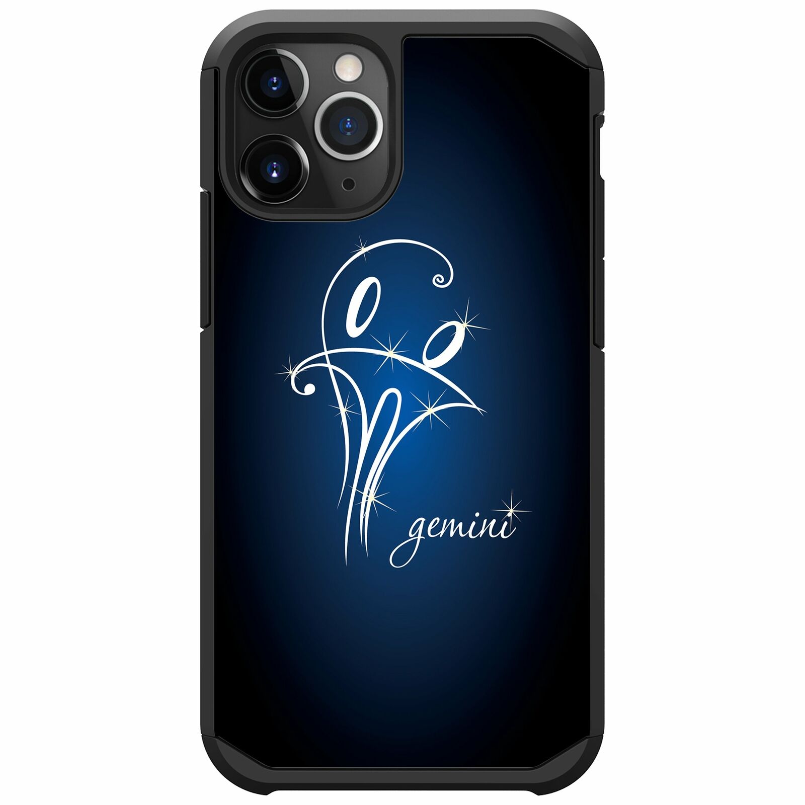 For Apple iPhone 11 PRO MAX (6.5) Slim Protective Dual Layer Case Zodiac iPhone Cases AtlasCase Gemini 