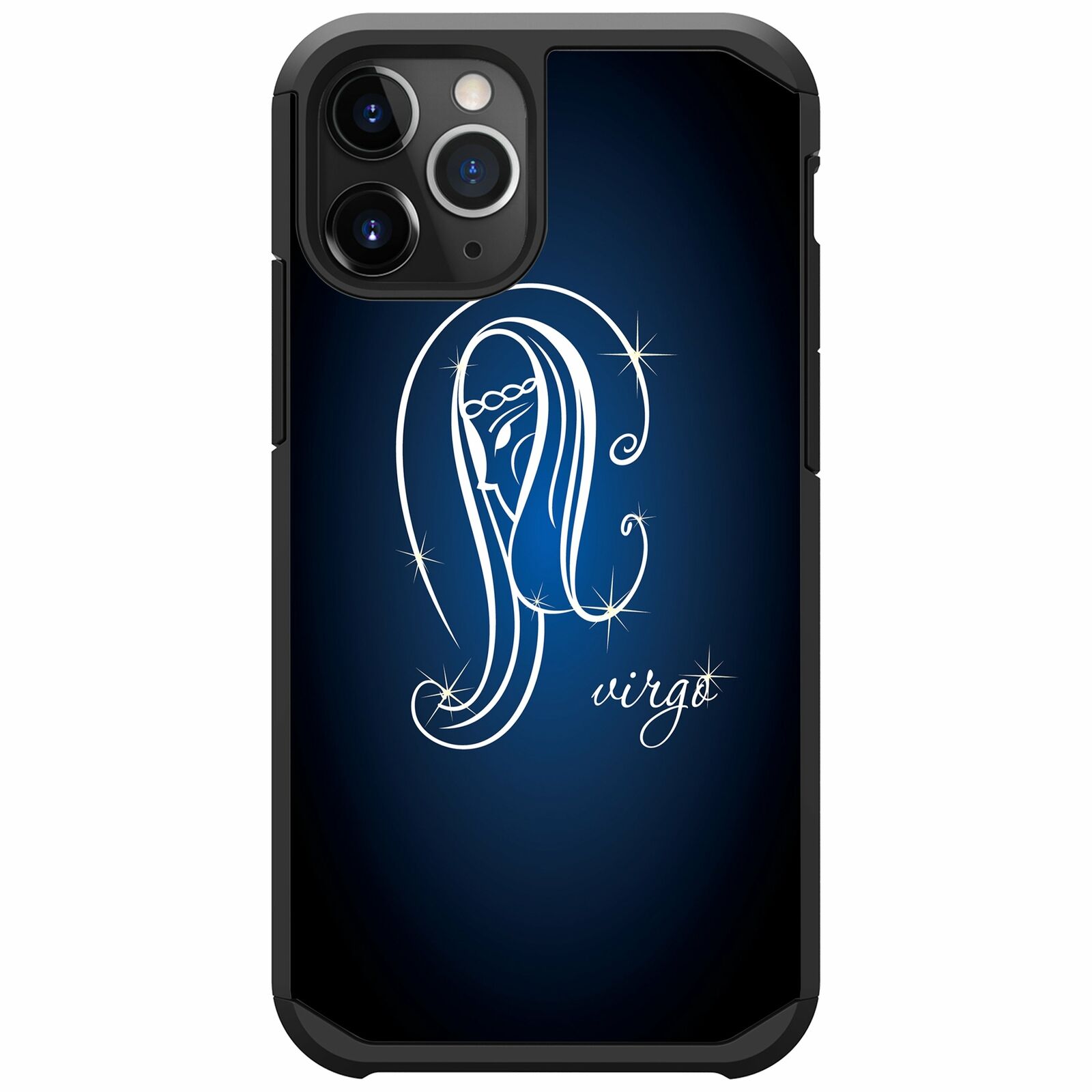 For Apple iPhone 11 PRO MAX (6.5) Slim Protective Dual Layer Case Zodiac iPhone Cases AtlasCase Virgo 