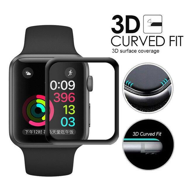 For Apple Watch Series 4 5 TPU Bumper Case+iWatch Screen Protector Cover 40/44mm dooqiwireless 