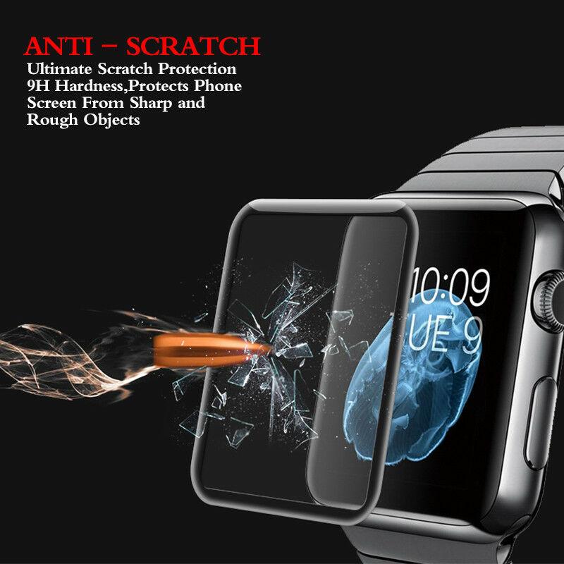 For Apple Watch Series 4 5 TPU Bumper Case+iWatch Screen Protector Cover 40/44mm dooqiwireless 