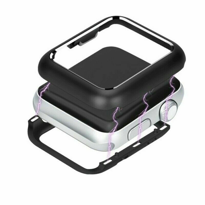 For Apple Watch Series 5/4/3/2/1 Magnetic Metal Case Bumper Cover 38 40 42 44mm strongcase 