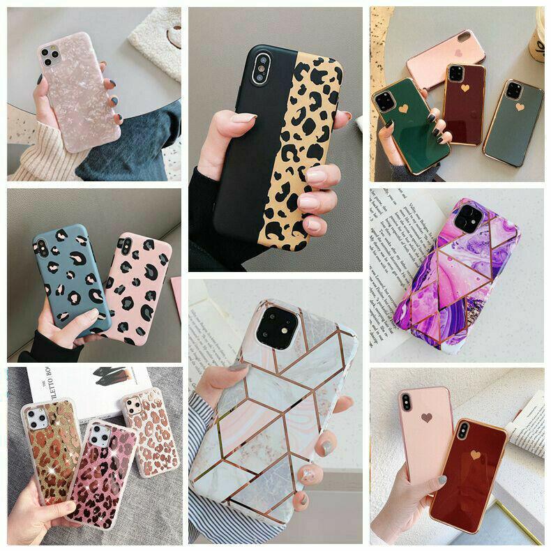 For girls Glitter Marble Case For iphone 11 Pro Max 7 8 Plus XS Max XR SE Cover whatapuritywhatapurity 