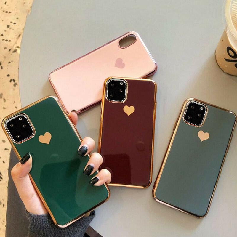 For girls Glitter Marble Case For iphone 11 Pro Max 7 8 Plus XS Max XR SE Cover whatapuritywhatapurity 