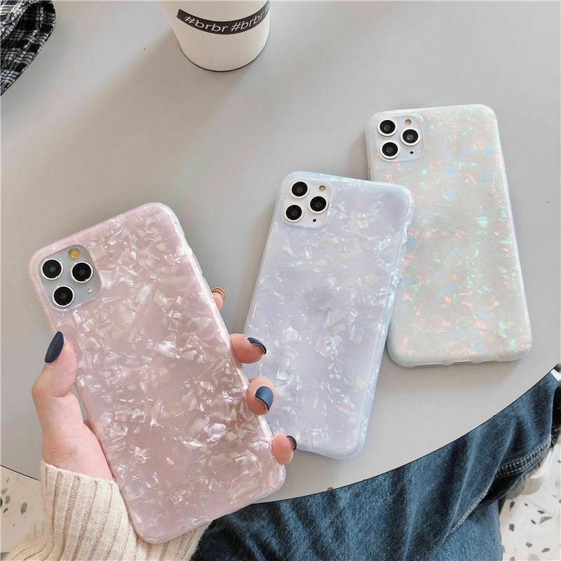 For girls Glitter Marble Case For iphone 11 Pro Max 7 8 Plus XS Max XR SE Cover whatapuritywhatapurity 