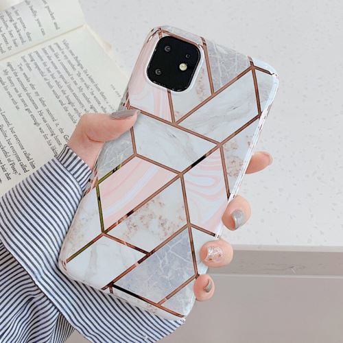 For girls Glitter Marble Case For iphone 11 Pro Max 7 8 Plus XS Max XR SE Cover whatapuritywhatapurity Marble(Coral) For iphone 11 
