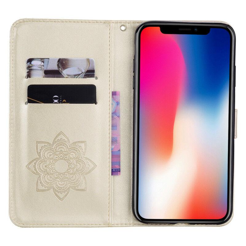 For iPhone 11 Pro 7 8 Plus X XR XS Max Bling Owl Wallet Leather Flip Cover Case runrun-2019runrun-2019 