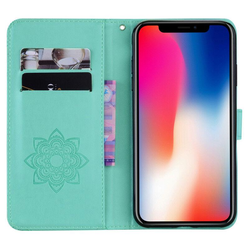 For iPhone 11 Pro 7 8 Plus X XR XS Max Bling Owl Wallet Leather Flip Cover Case runrun-2019runrun-2019 