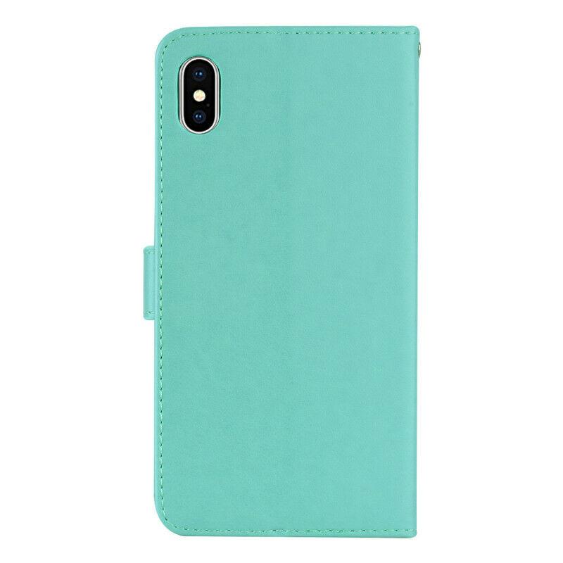 For iPhone 11 Pro 7 8 Plus X XR XS Max Bling Owl Wallet Leather Flip Cover Case runrun-2019runrun-2019 
