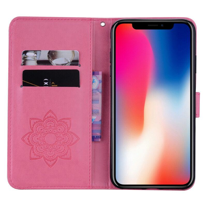 For iPhone 11 Pro 7 8 Plus X XR XS Max Bling Owl Wallet Leather Flip Cover Case runrun-2019runrun-2019 