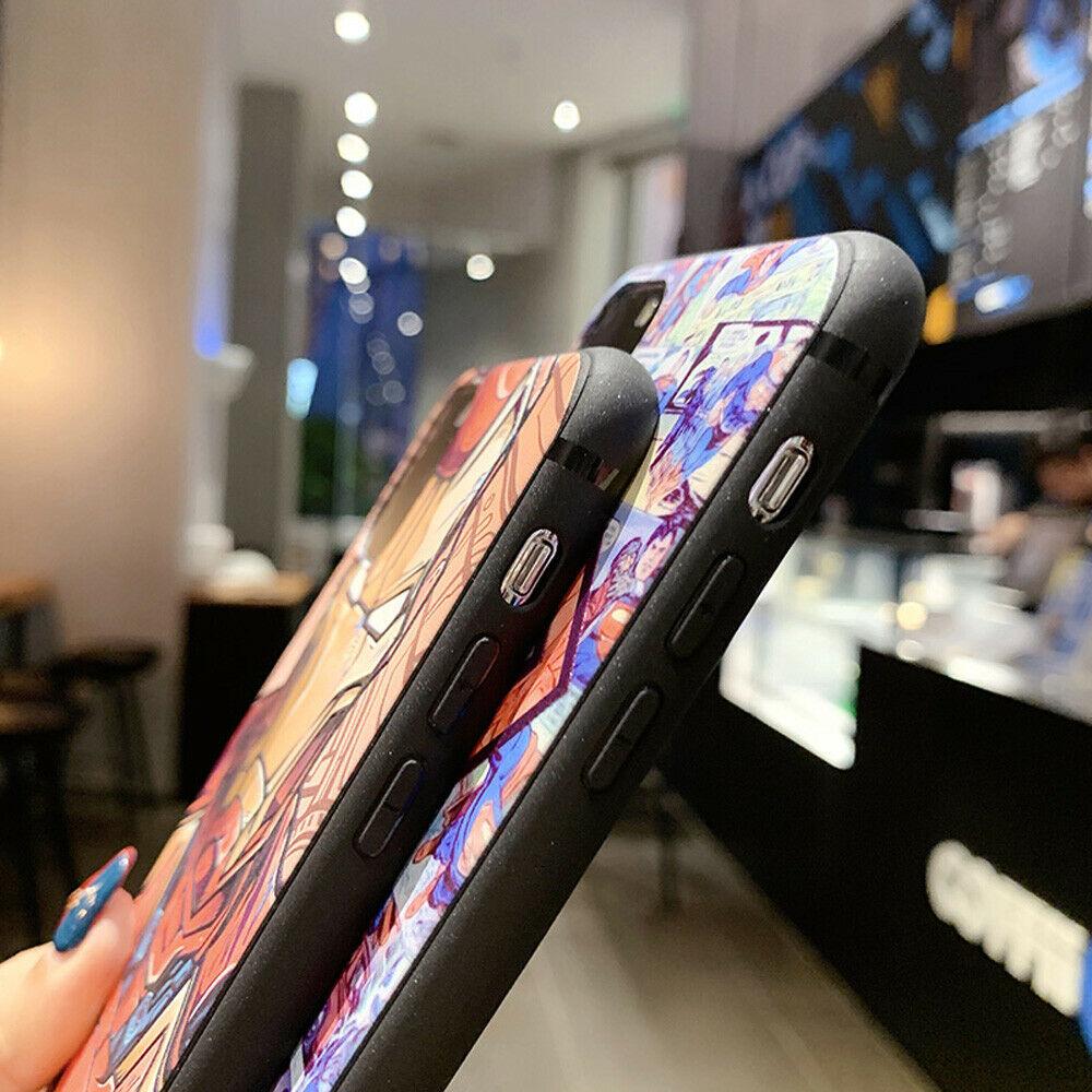 For iPhone 11 Pro Max 7 8 XS XR Marvel Cartoon Superman Phone Case Cover iPhone Cases AtlasCase 