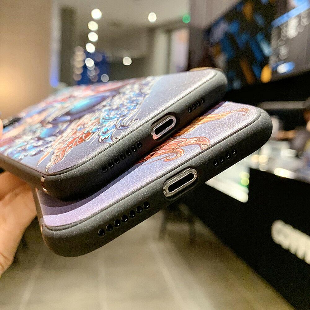 For iPhone 11 Pro Max 7 8 XS XR Marvel Cartoon Superman Phone Case Cover iPhone Cases AtlasCase 
