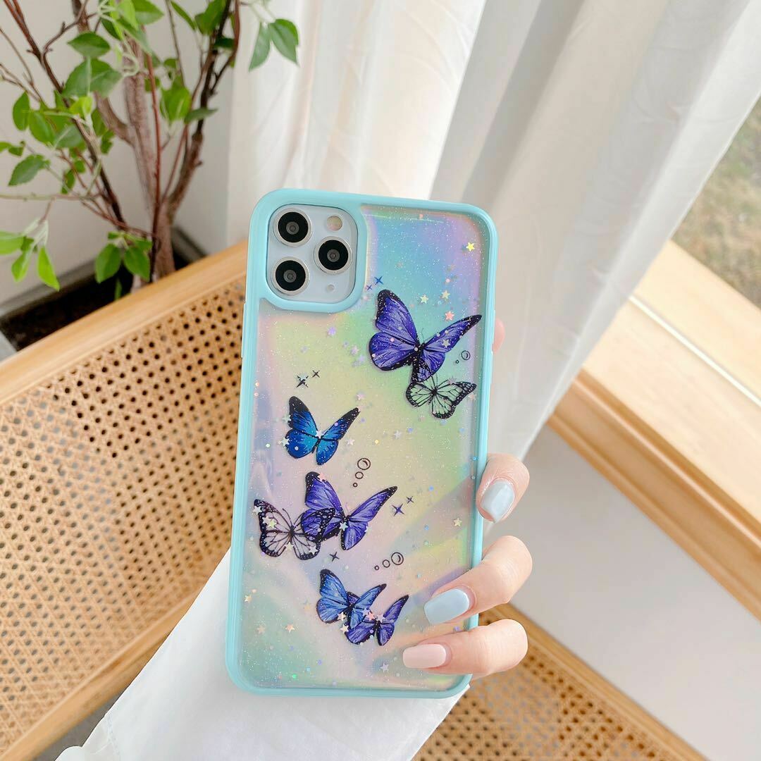 For Iphone 11 Pro Max 8 Plus 7 XS Max XR Cute Bling Glitter Girls Women Case Cover casedeal2000 