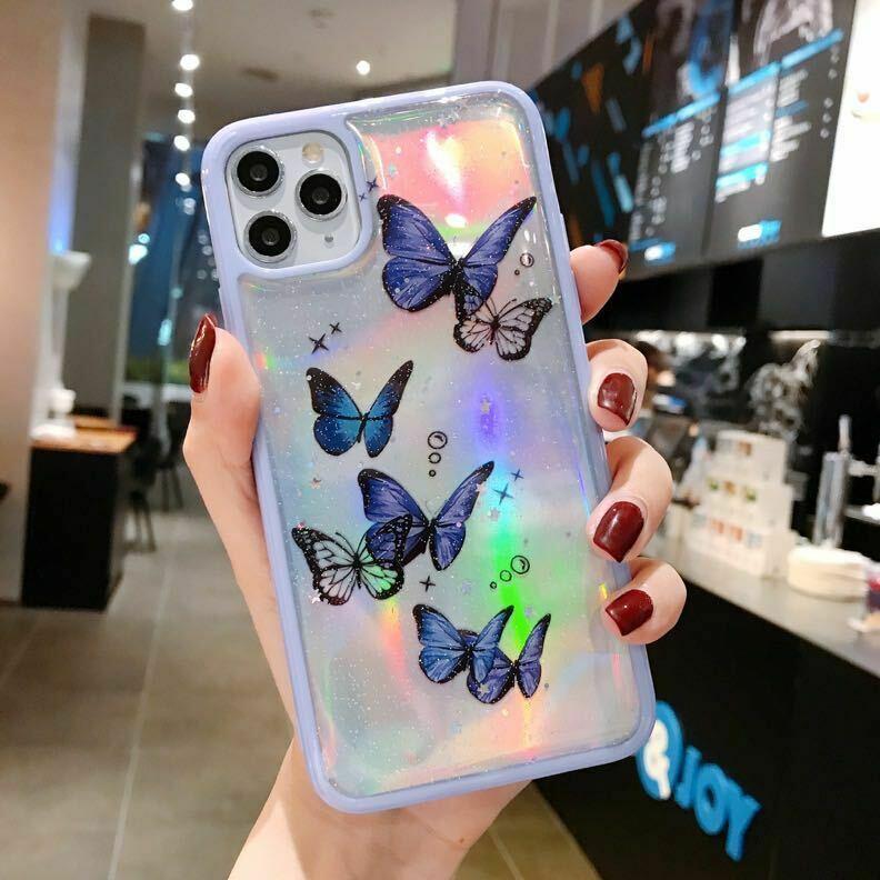 For Iphone 11 Pro Max 8 Plus 7 XS Max XR Cute Bling Glitter Girls Women Case Cover casedeal2000 