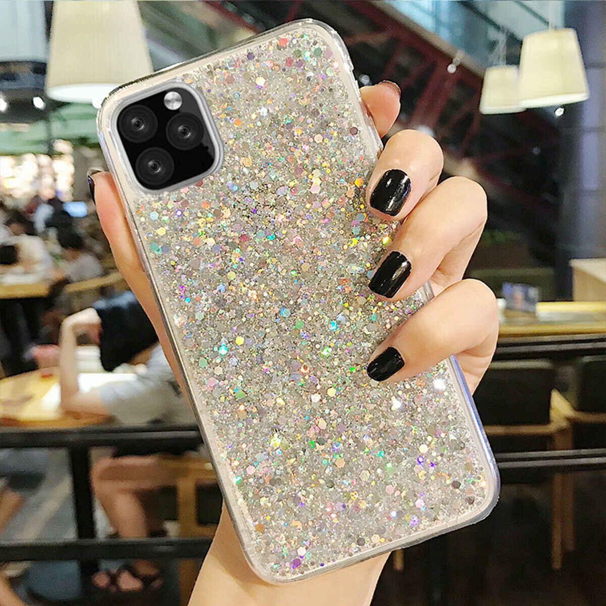 For Iphone 11 Pro Max 8 Plus 7 XS Max XR Cute Bling Glitter Girls Women Case Cover casedeal2000 