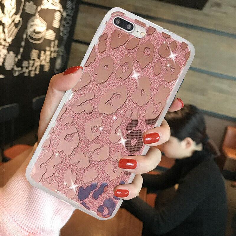 For Iphone 11 Pro Max 8 Plus 7 XS Max XR Cute Bling Glitter Girls Women Case Cover casedeal2000 